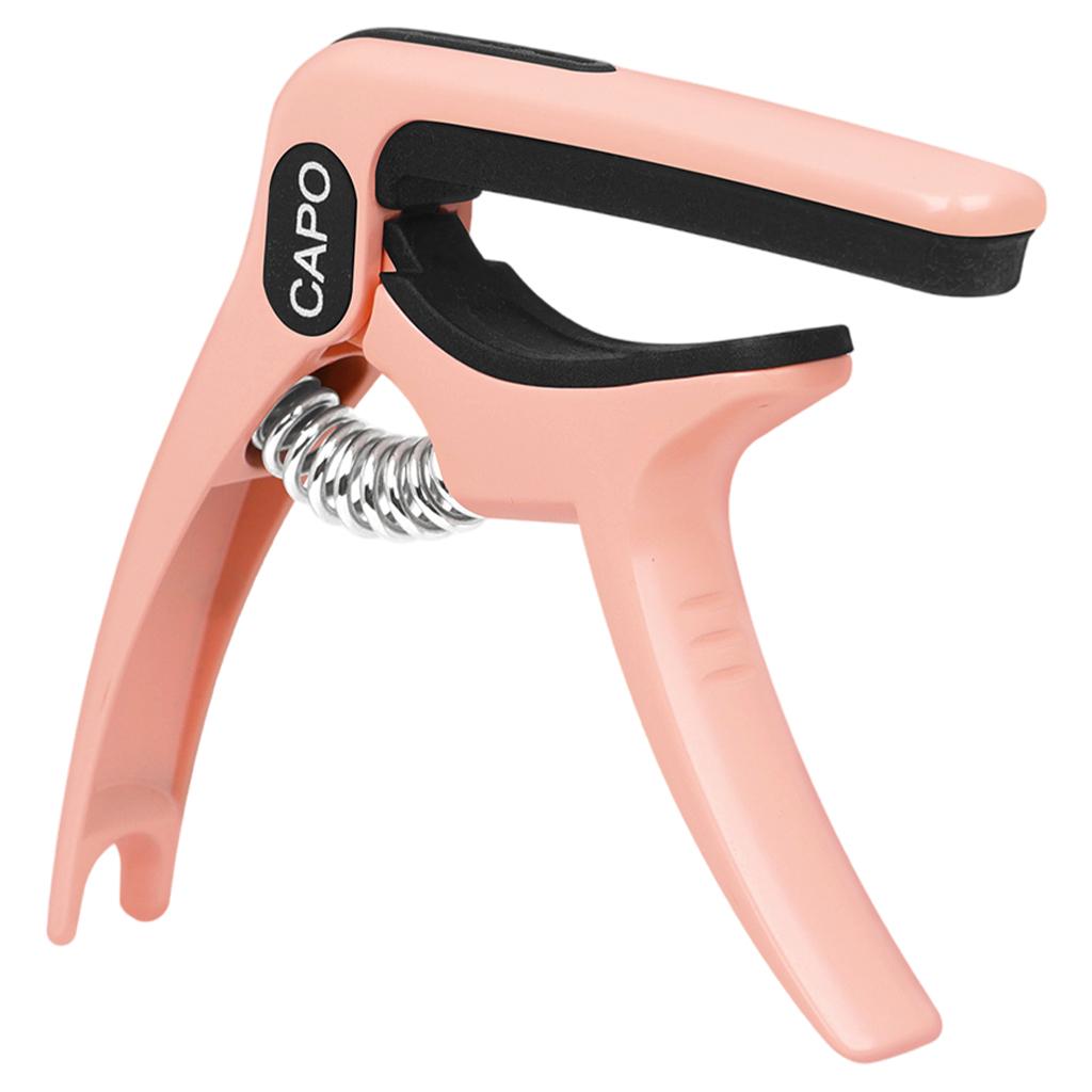 Guitar Capo Guitar Quick Clamp Capo for Acoustic Guitar Bass  Pink