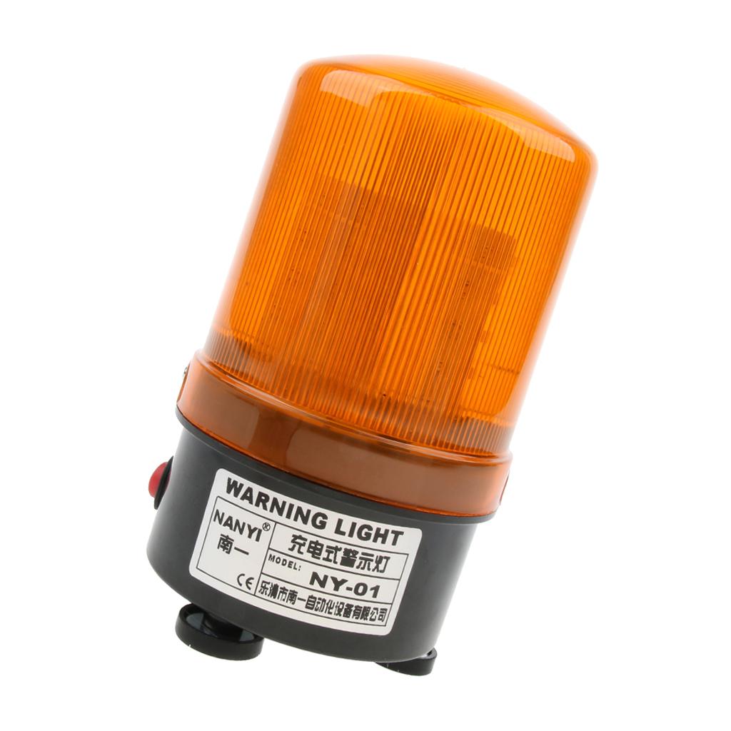 Rechargeable LED Silent Warning Flashing Beacon Emergency Warning Light