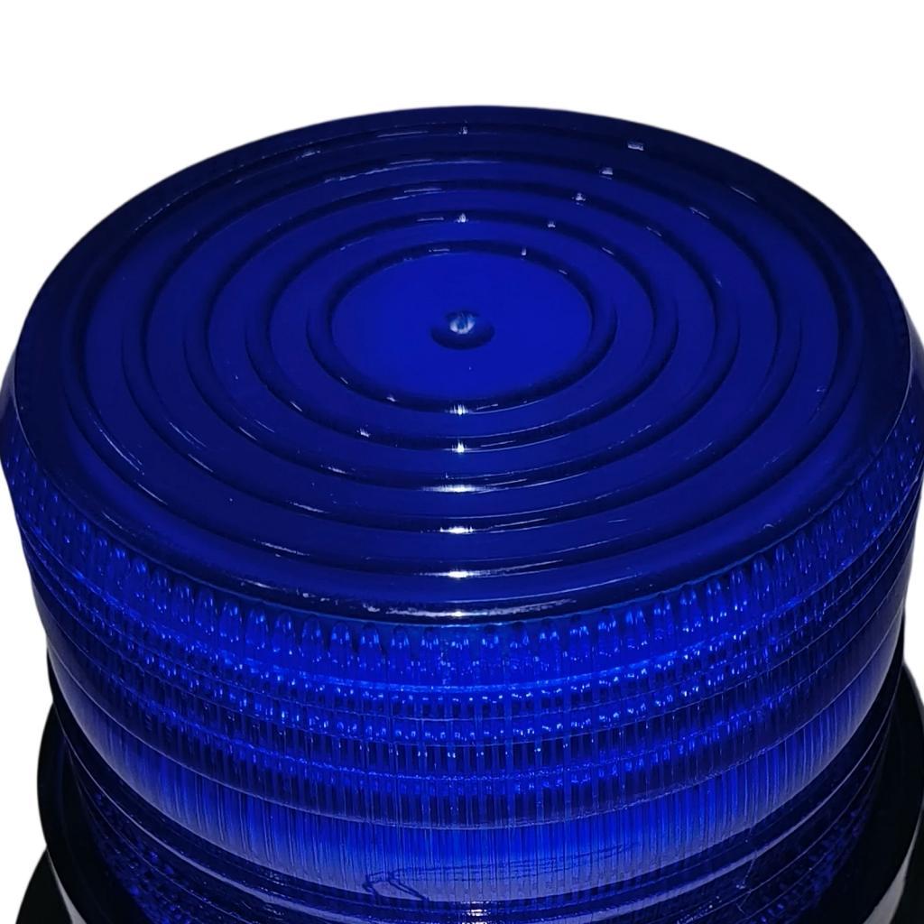 12V Emergency LED Flashing Strobe Signal Warning Light Lamp Beacon Blue
