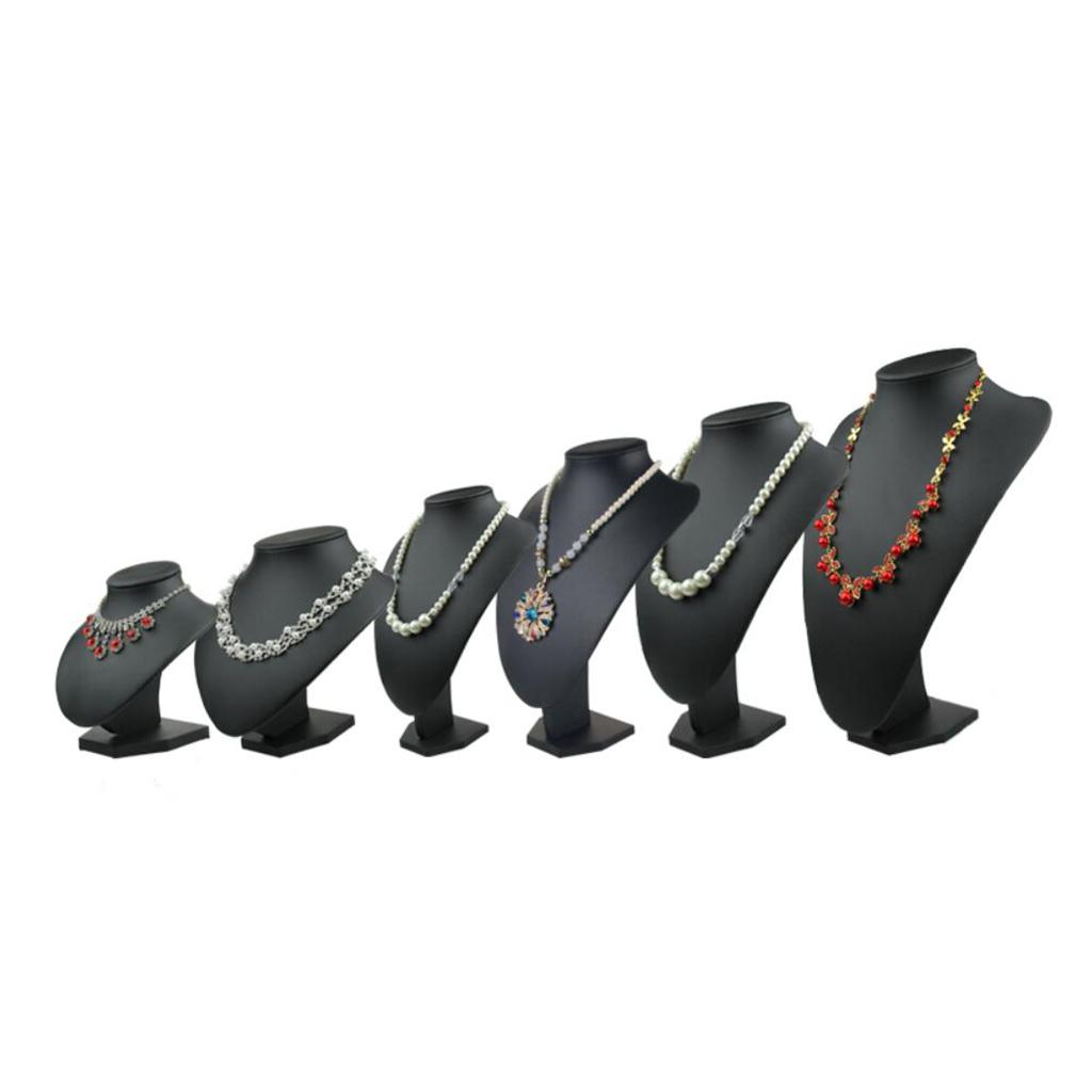 Necklace Jewelry display rack black 36x24cm