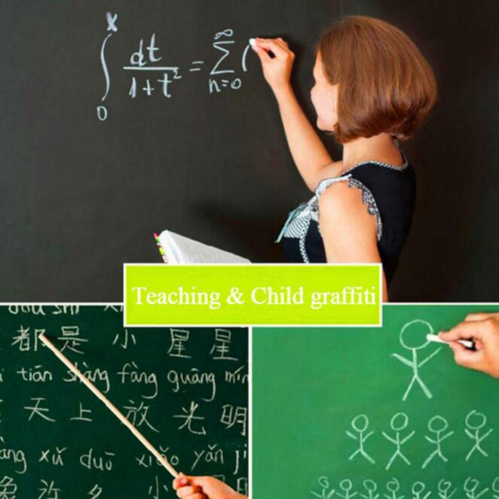 Large Chalkboard Contact Paper Roll Wall Decals Stickers 45 x 200cm Green