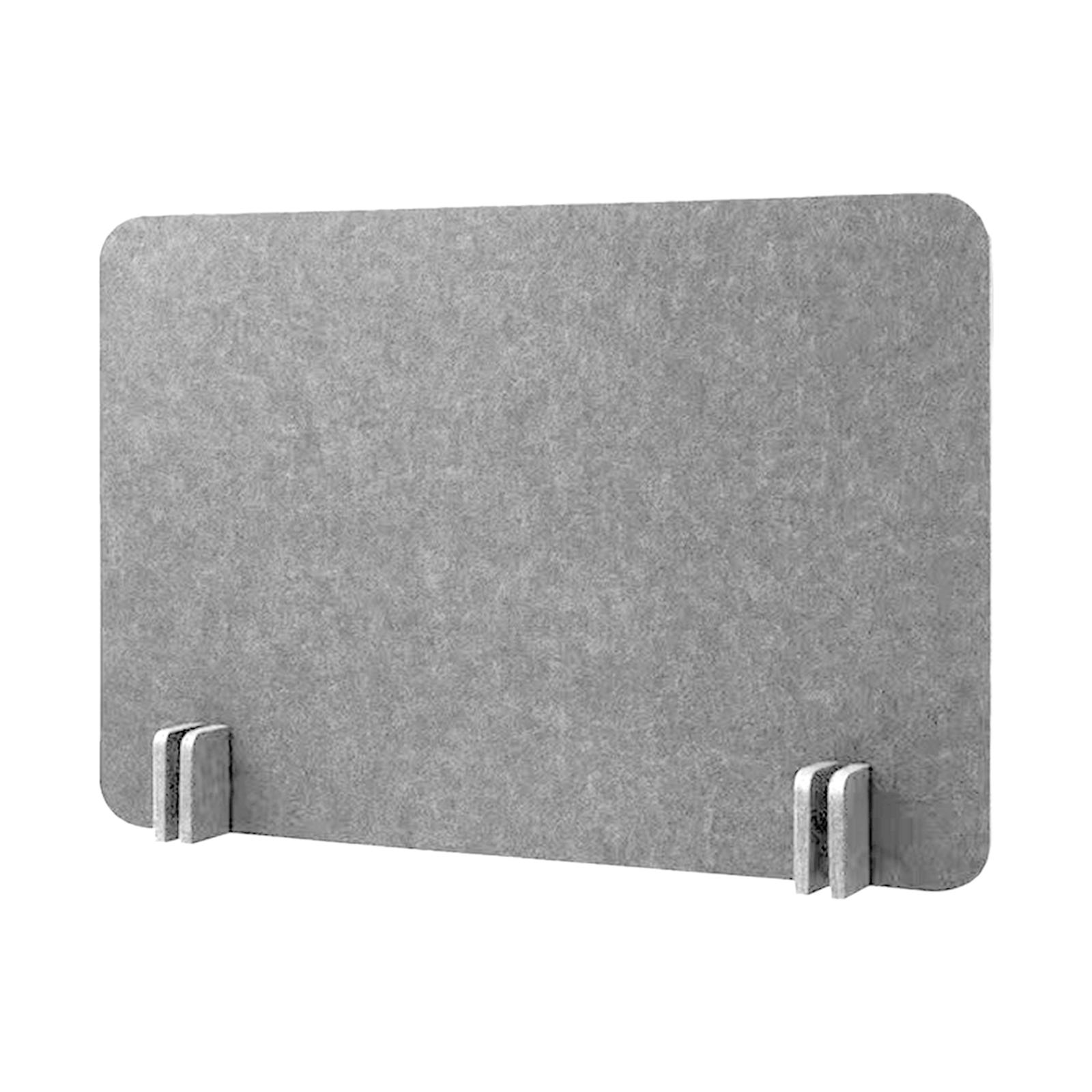Desk Divider Light Gray 40x50 cm