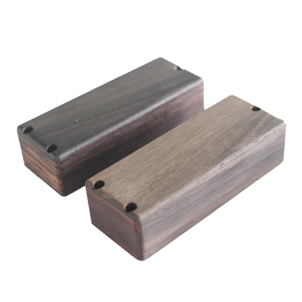 Rose Wood Custom Bass Guitar Soapbar Pickup Cover 2pcs