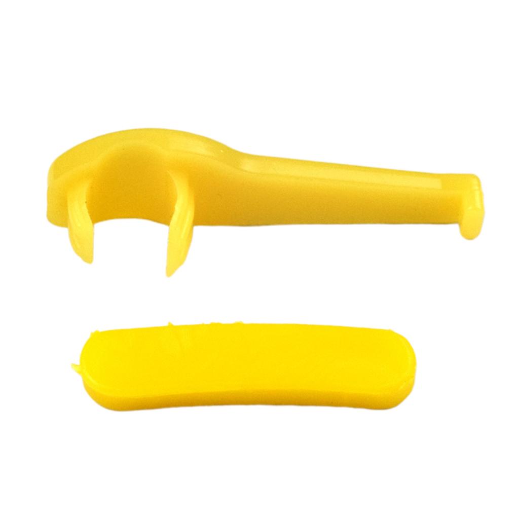 10 Pieces Yellow Gasket Rim Protectors Tire Changer Bird Head Remover Pad