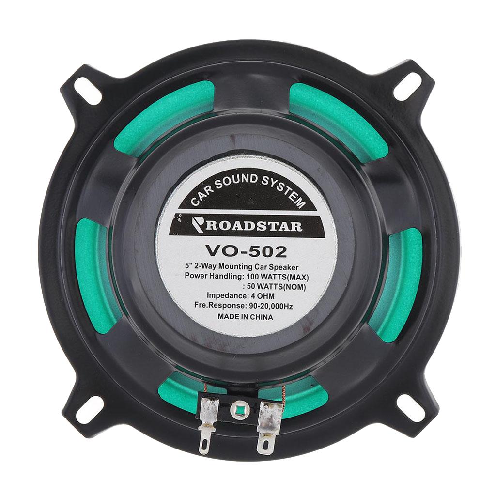 5 Inch 100W Car Coaxial Speaker