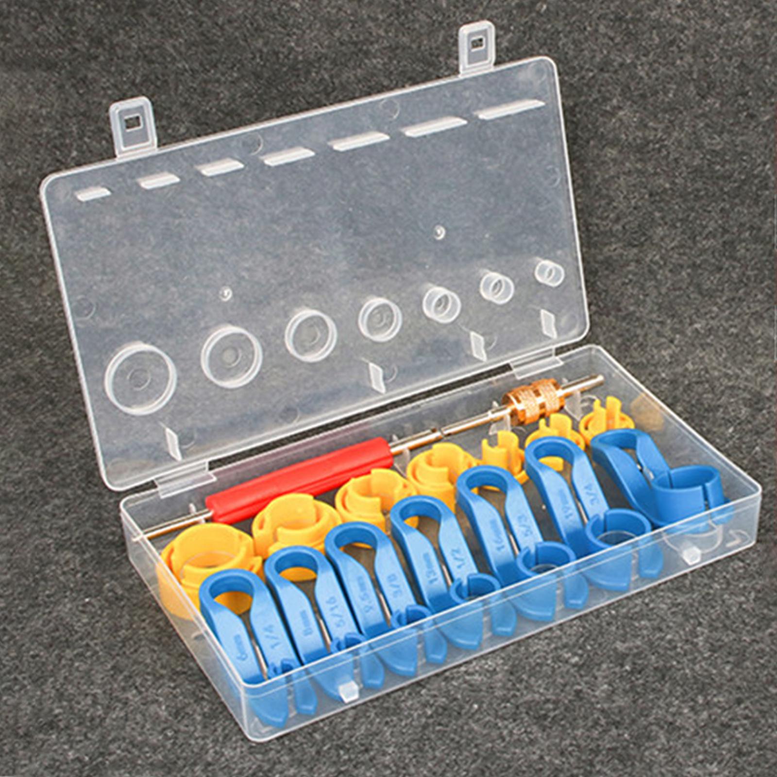 16 Pieces AC Fuel Line Disconnect Tool Set for A/C Fuel Transmission Systems