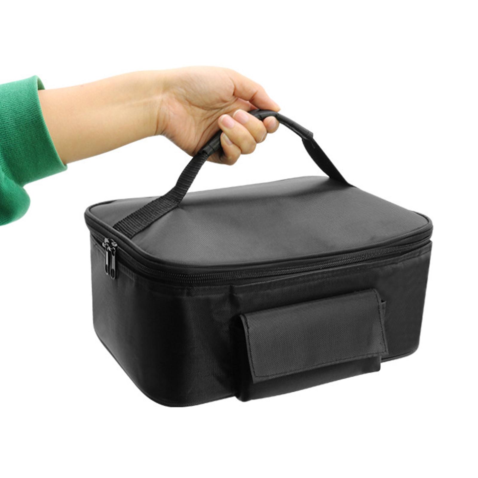 Portable Mini Microwave 12v Heated Electric Lunch Pouch Food Warmer for Car