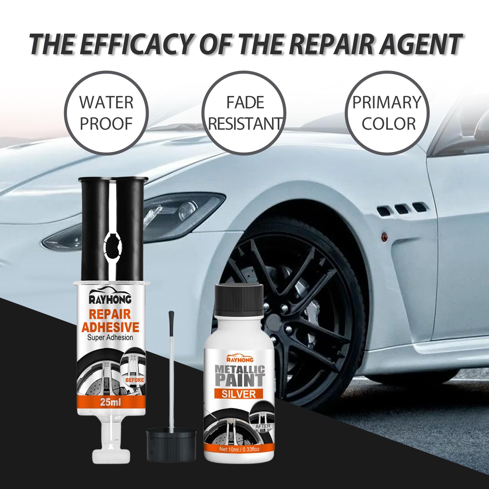 Car Wheel Hub Scratch Repair Kit Scratches Remover Auto Car Styling