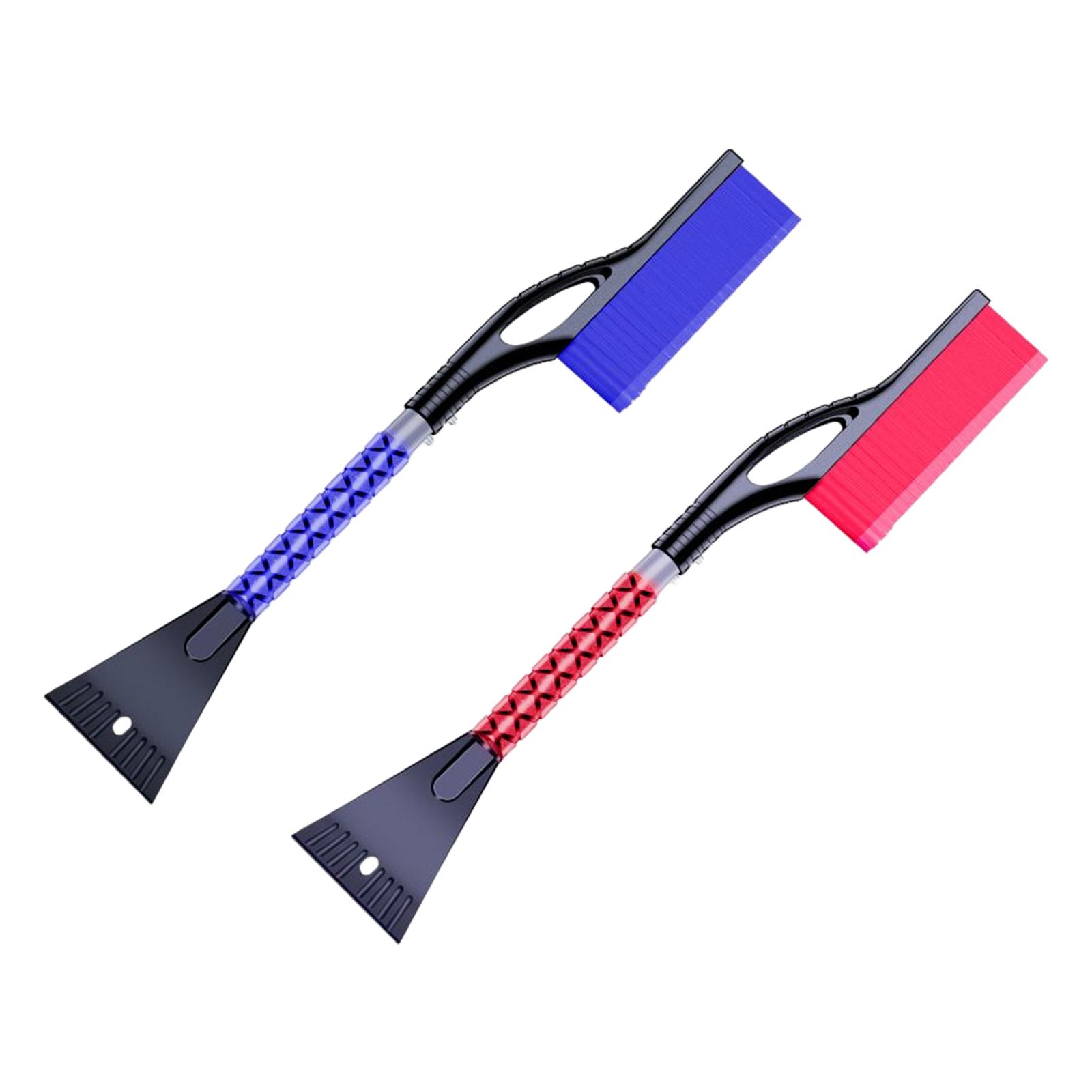 Snow Brush & Snow Shovel Universal Aluminum for Car Windshield Garden Blue