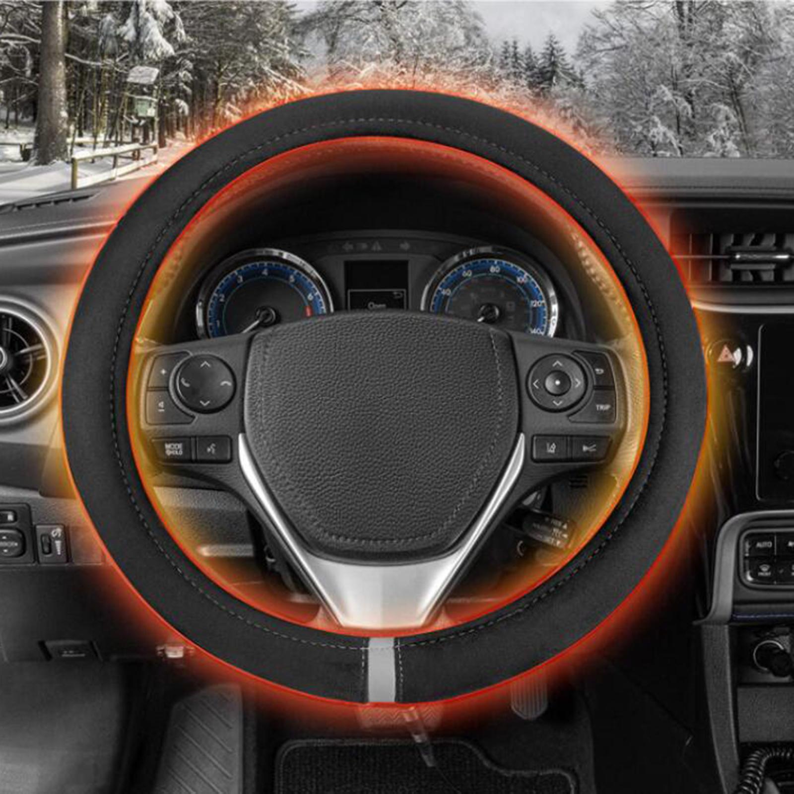 Car Steering Wheel Protector Winter Warm Premium SUV Anti Slip Durable