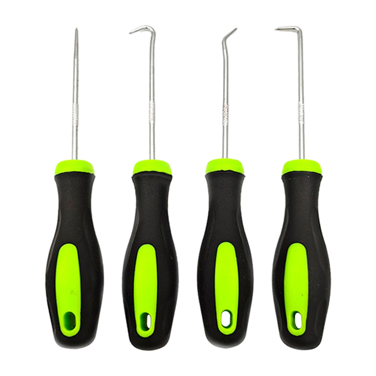Oil Seal Puller Tool Pick and Hook Set Precision Sturdy Portable Repair Tool Green