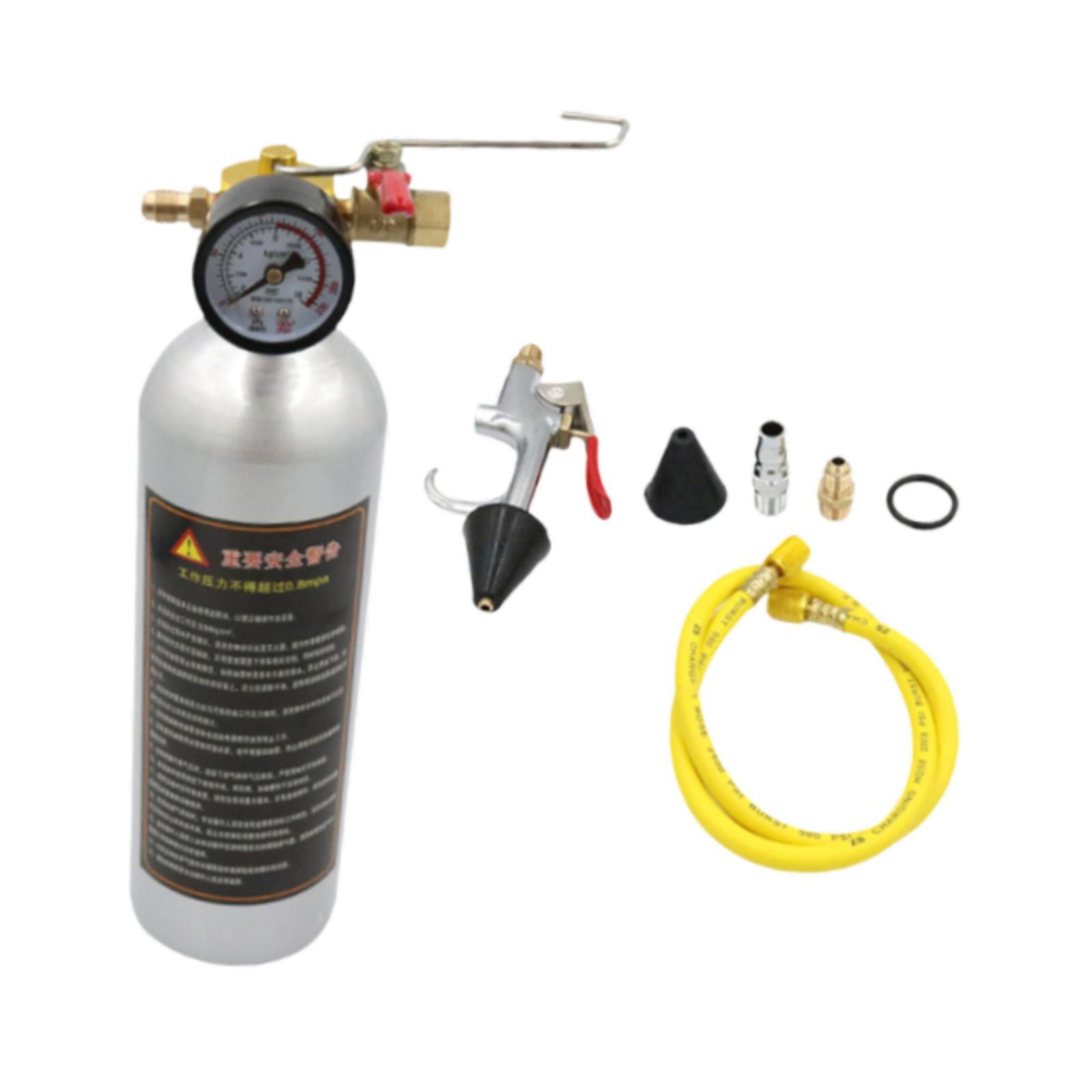 Automotive Air Conditioning Cleaning Canister Pipeline Cleaning Professional Aluminum