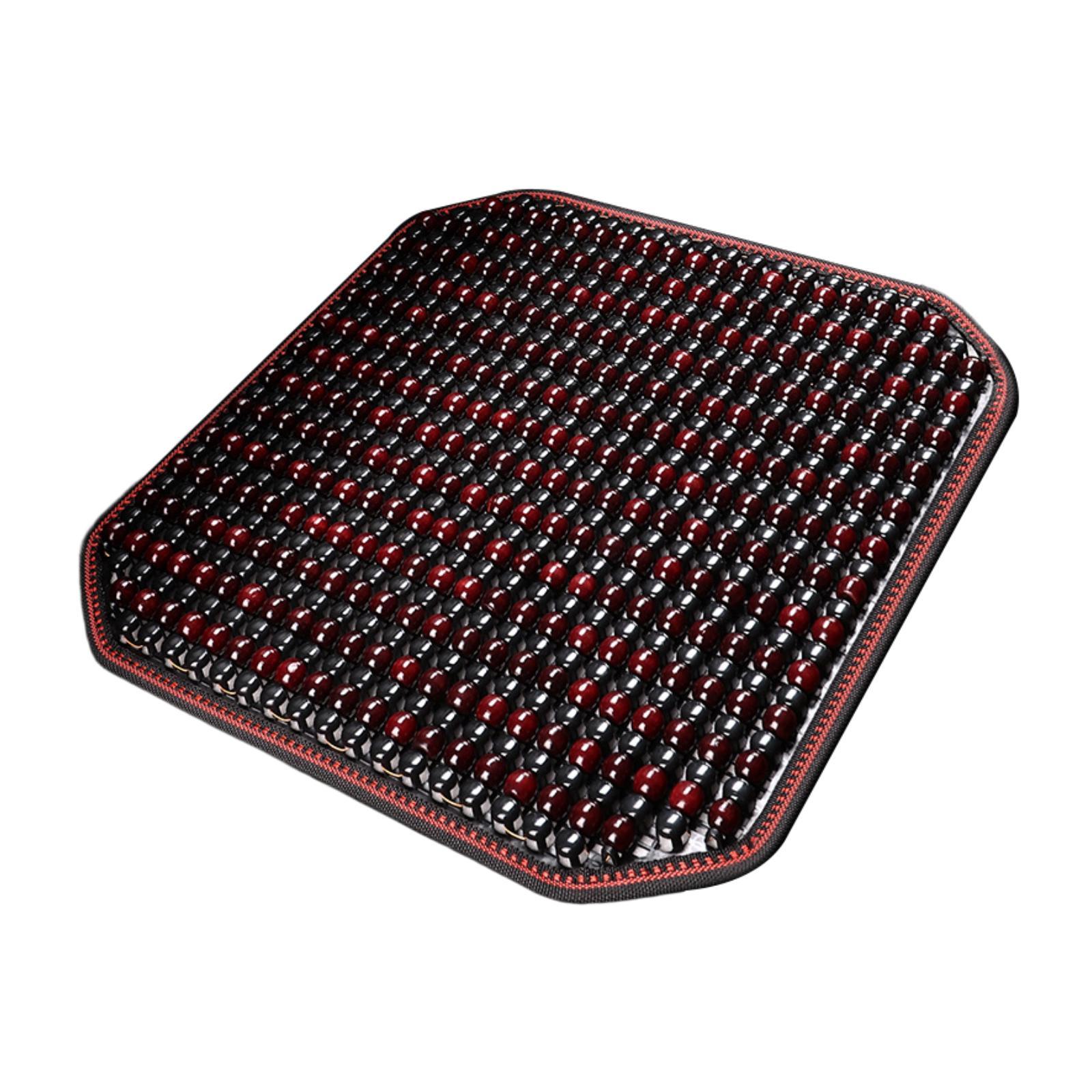 Wood Beaded Seat Cover Pad