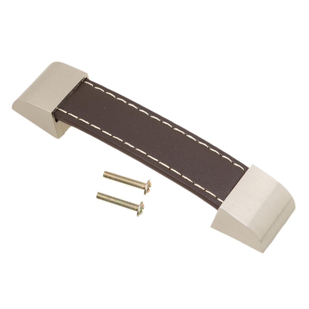 DIY Luggage Handle Replacement Leather Fix Holders Suitcase Box Pull