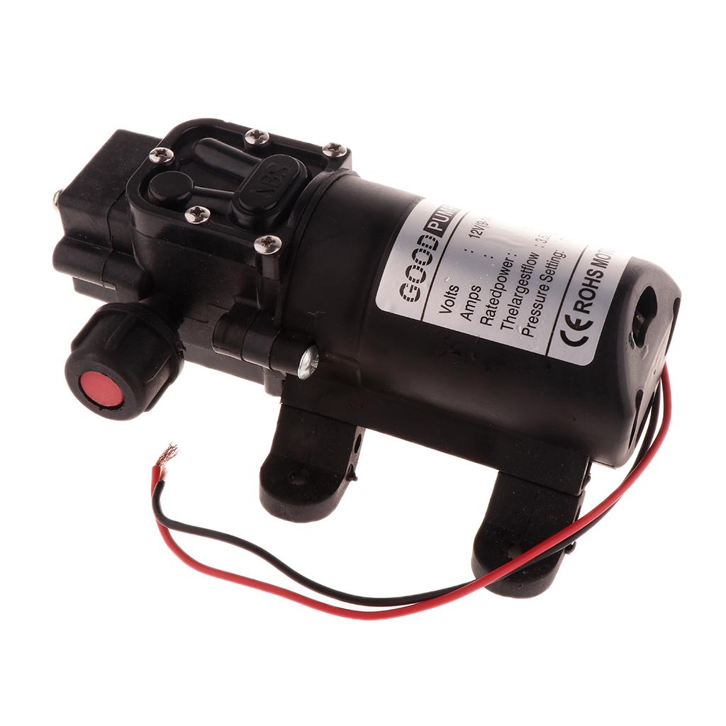 3.5L/min Agricultural Electric Water Pump Micro High Pressure Sprayer 12V Double Hose