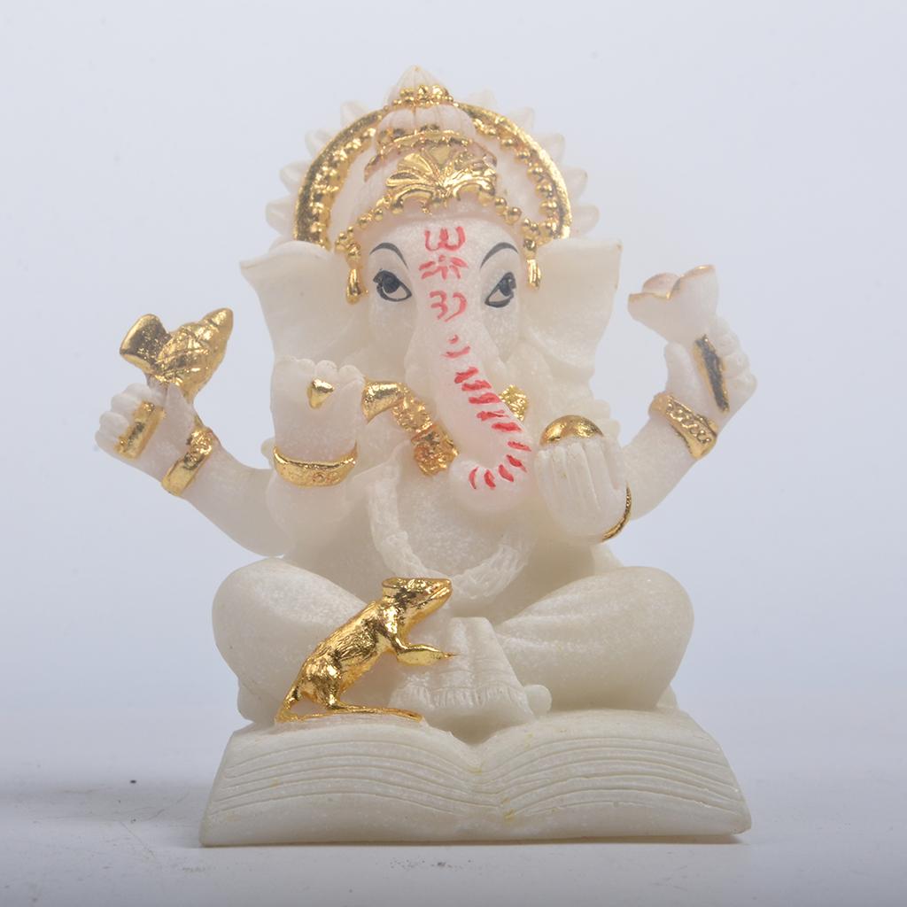Antique Southeast Asian Elephant Lord Ganesh Statue Housewarming Ornaments 