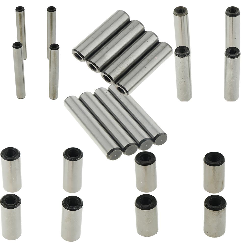  4pcs Dowel Steel Pins Furniture Shelf Support Pin Fasten Elements Φ12x90mm