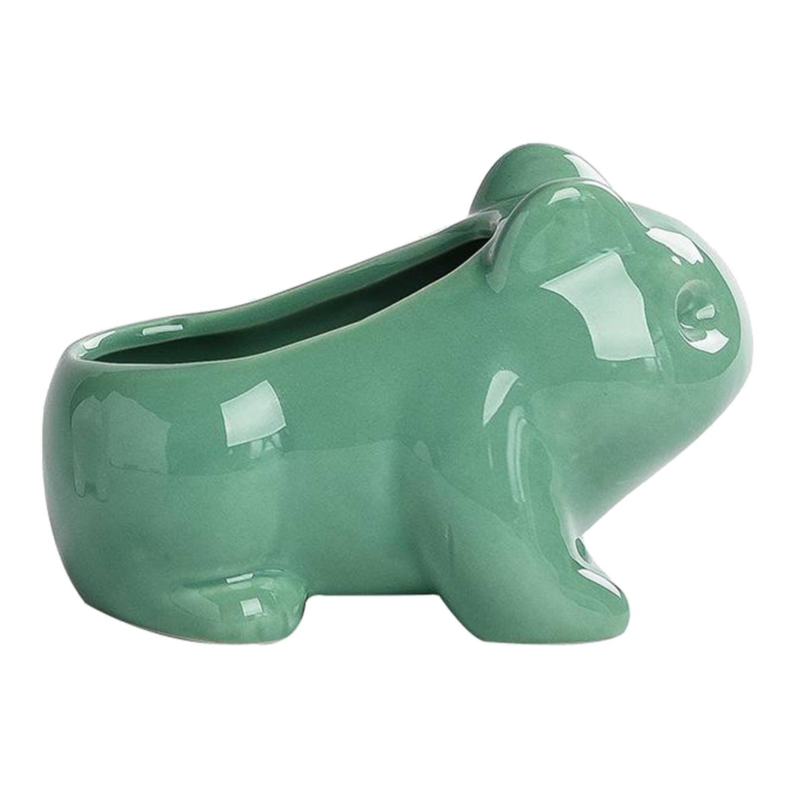 Frog Shaped Ceramic Plant Pot