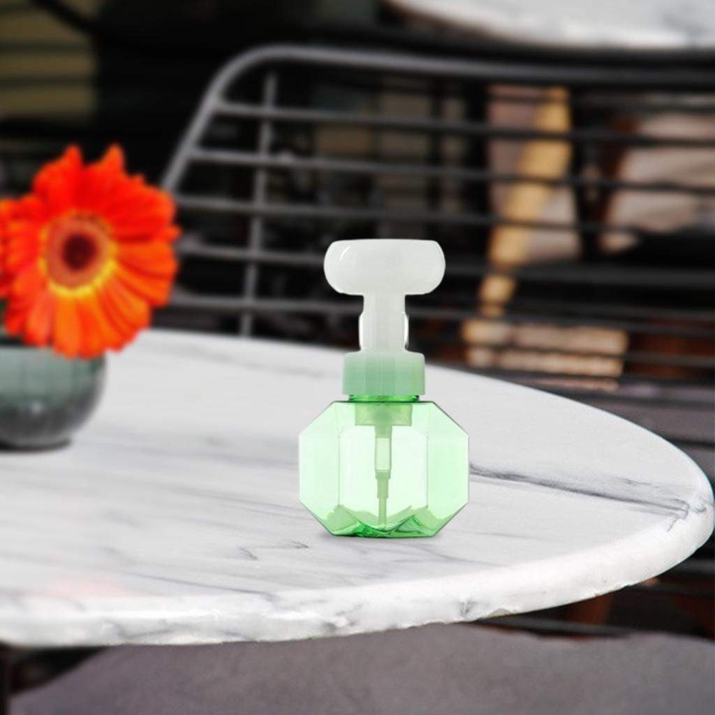 Empty Soap Dispenser Foaming Bottle Pump Liquid Container Shampoo Shower Gel Green