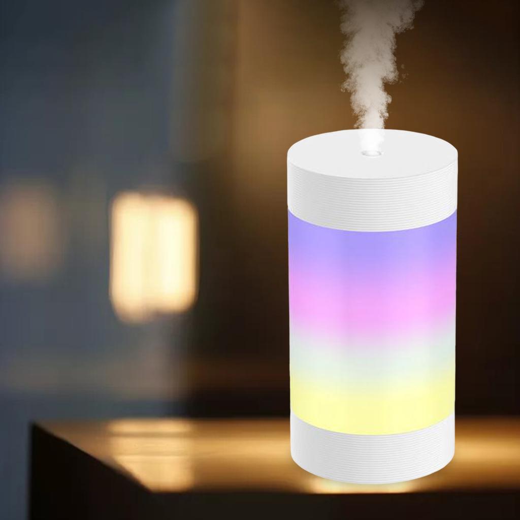 Mini Humidifier Essential Oil Diffuser Aromatherapy Home Baby Room White