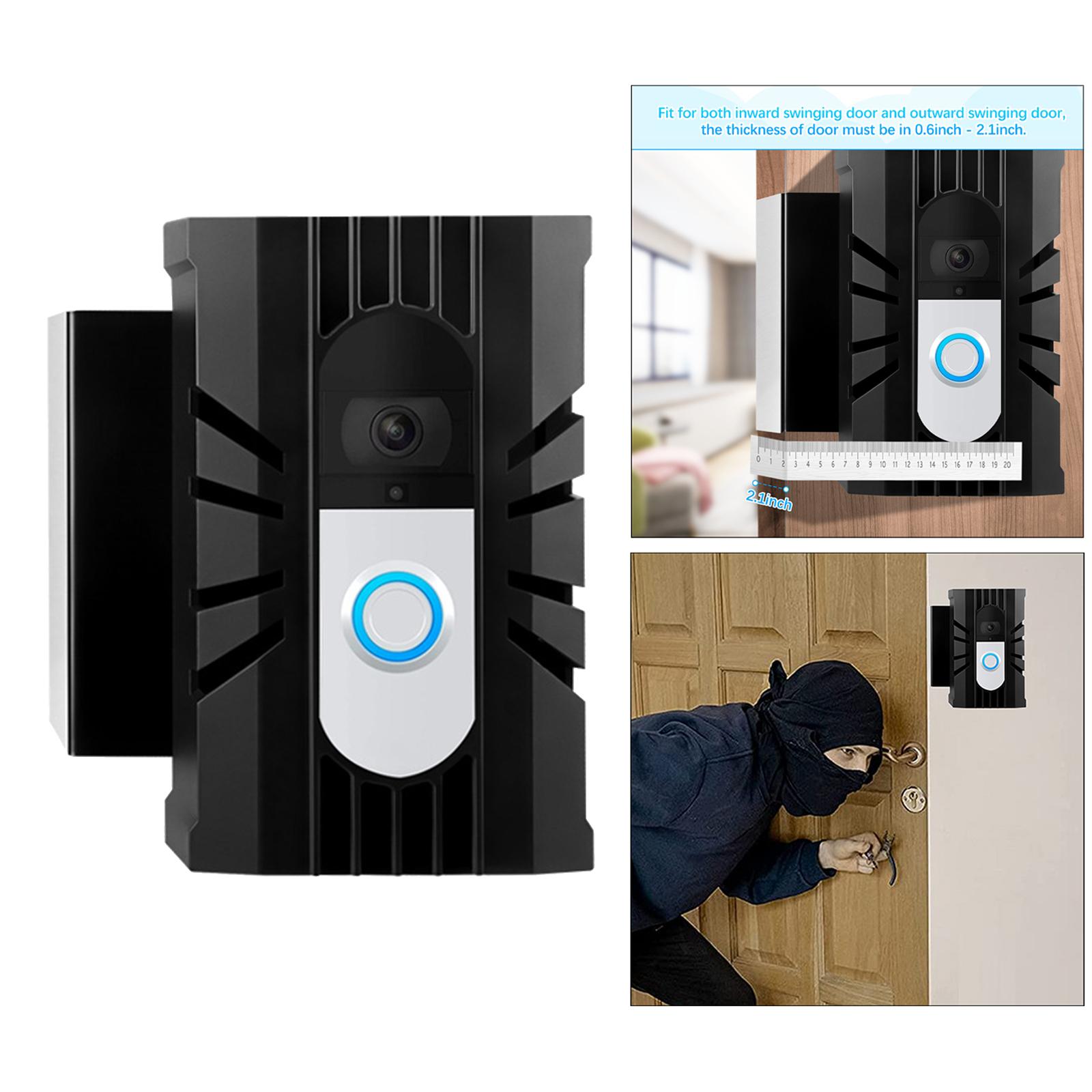 Video Doorbell Mount Bracket Office Holder Anti Rust Camera Doorbell Home