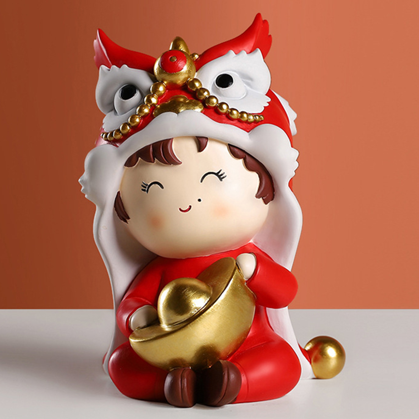 Cute People Ornaments Chinese Style Home Decoration New Year Kids Toddlers
