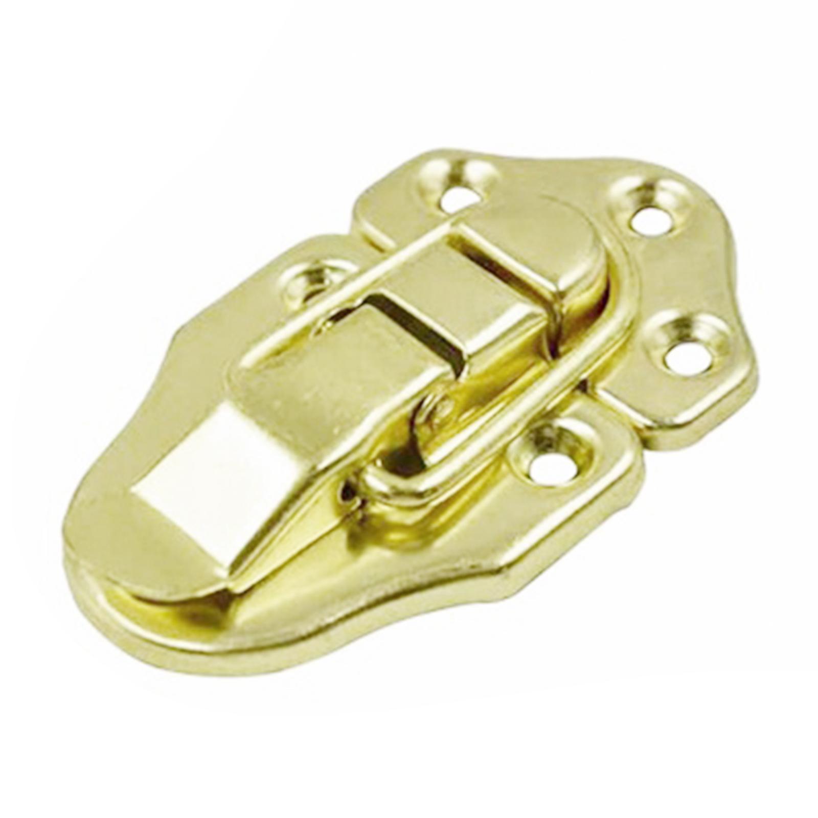 Toggle Latch Wooden Box Latch Clasp Clip for Jewelry Trinket Box Suitcase Golden