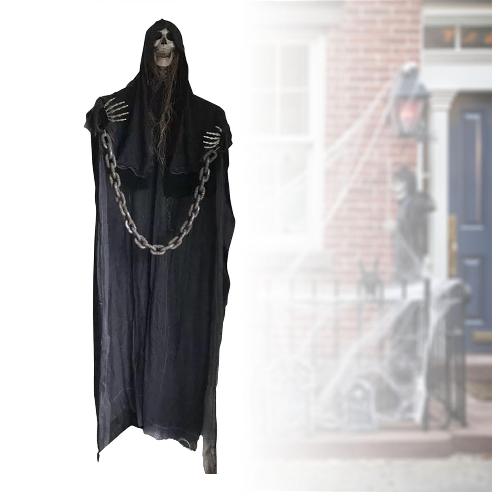 Horror Props Skeleton Hanging Skeleton Halloween Decorations StyleA