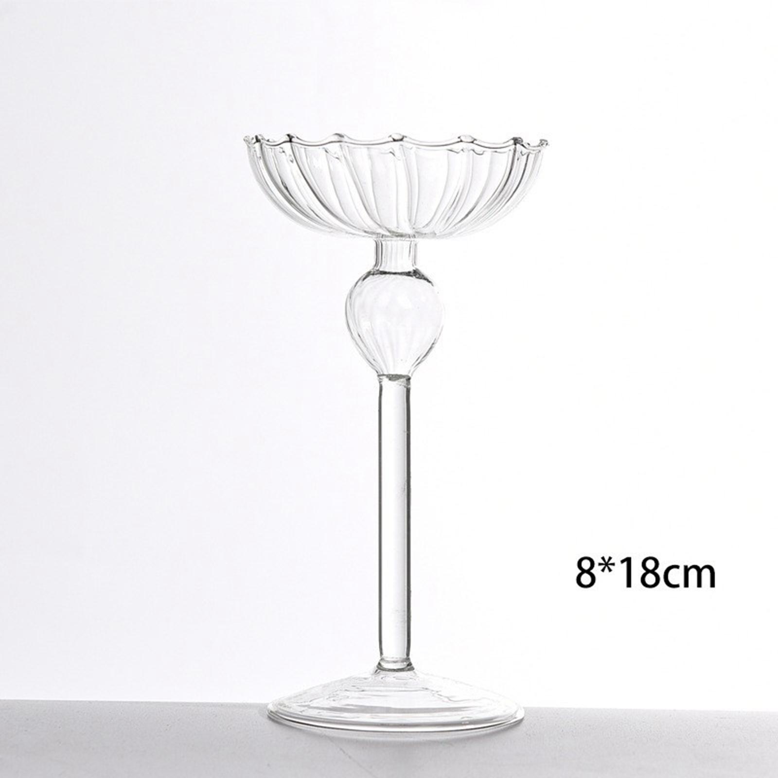 Tealight Candle Holders Glass Candlestick Holders Table Centerpiece S