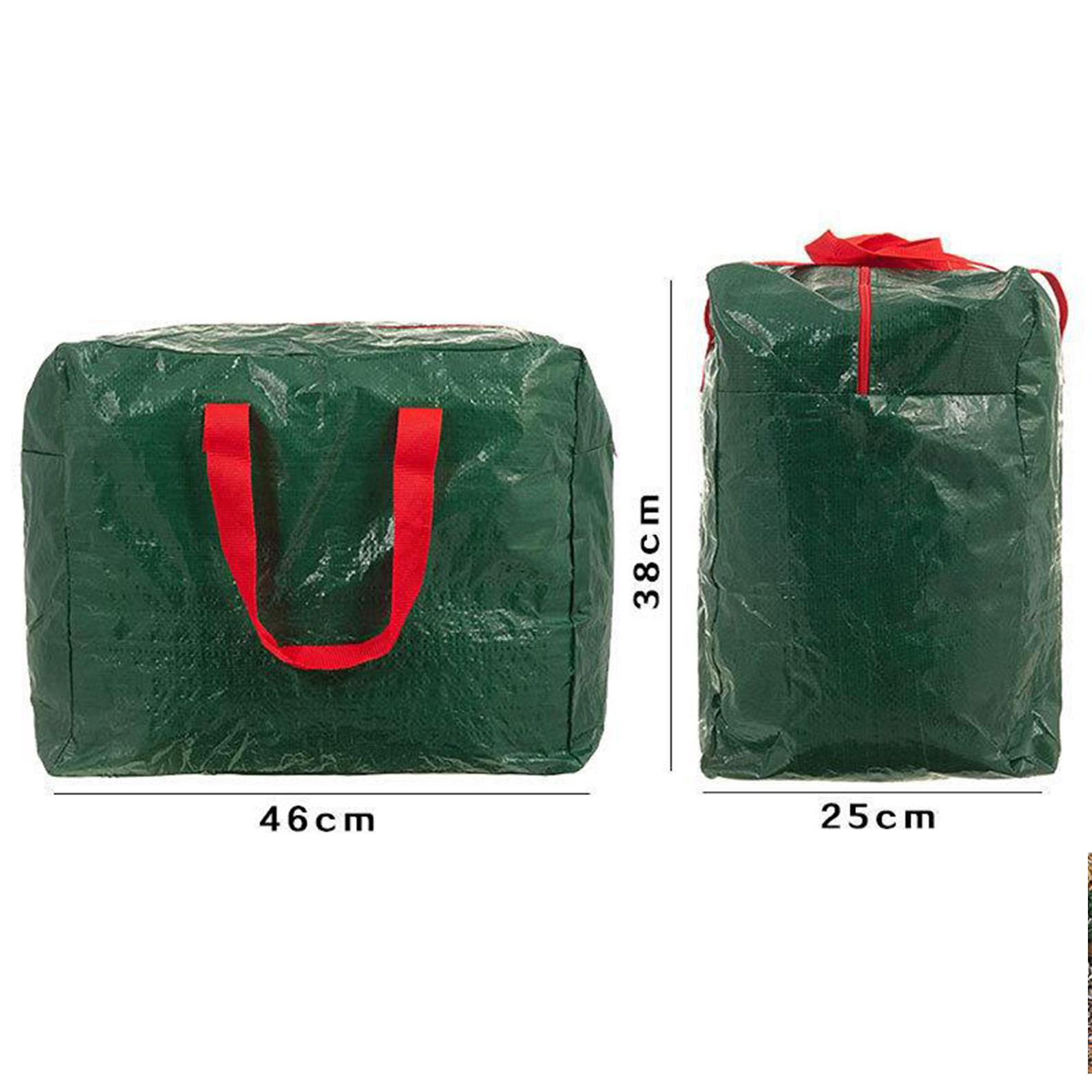 Christmas Storage Bag Durable Carrying Holder Tote for Holiday Party Xmas