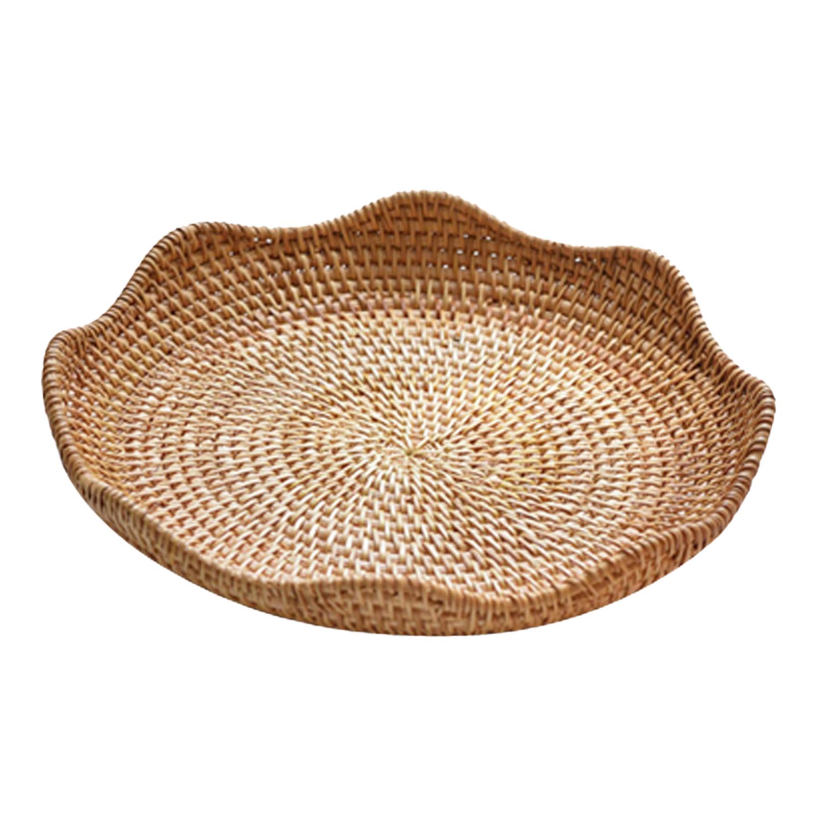 Rattan Serving Tray 23cmx4cm