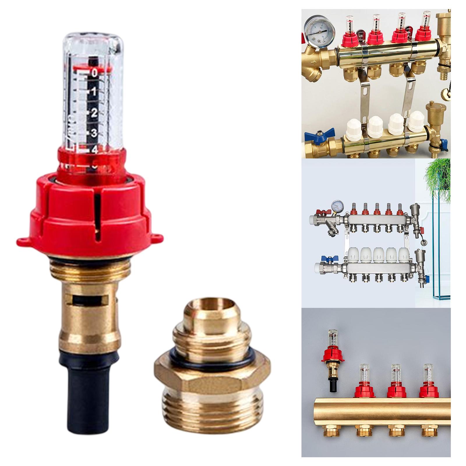 Underfloor Heating Side Road Flow Meter Regulator DIY Replacement Kitchen