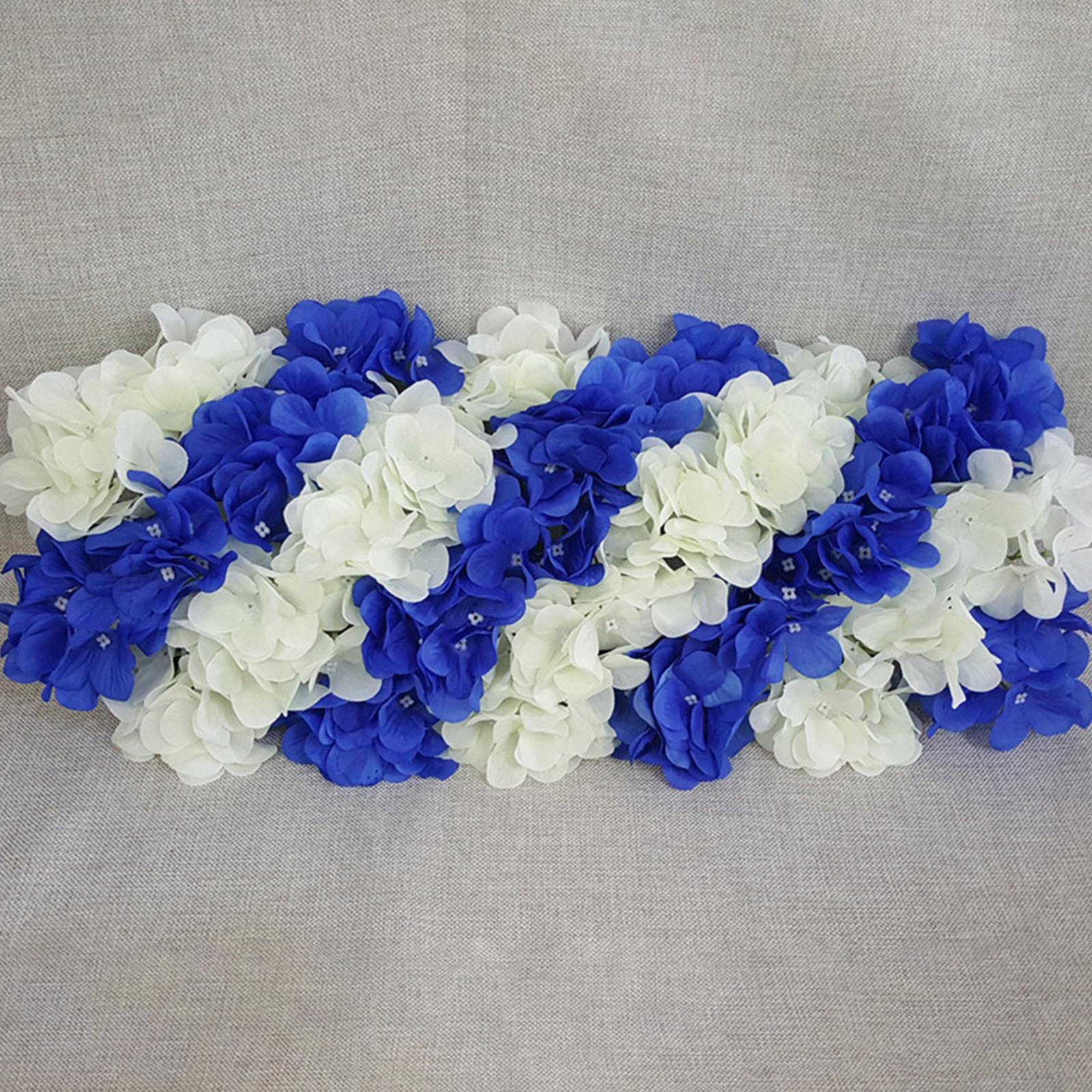 Wedding Dining Table Flower Centerpiece Arch for Wall Background Stage Party Blue White