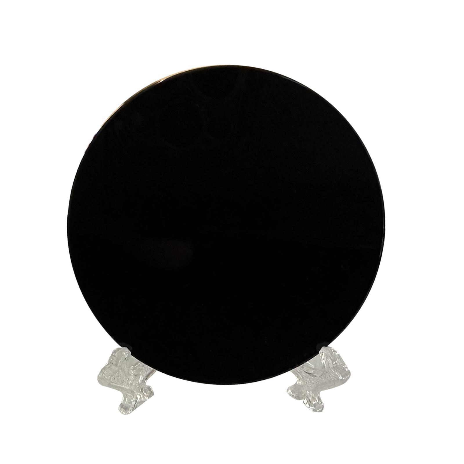 Black Obsidian Disc