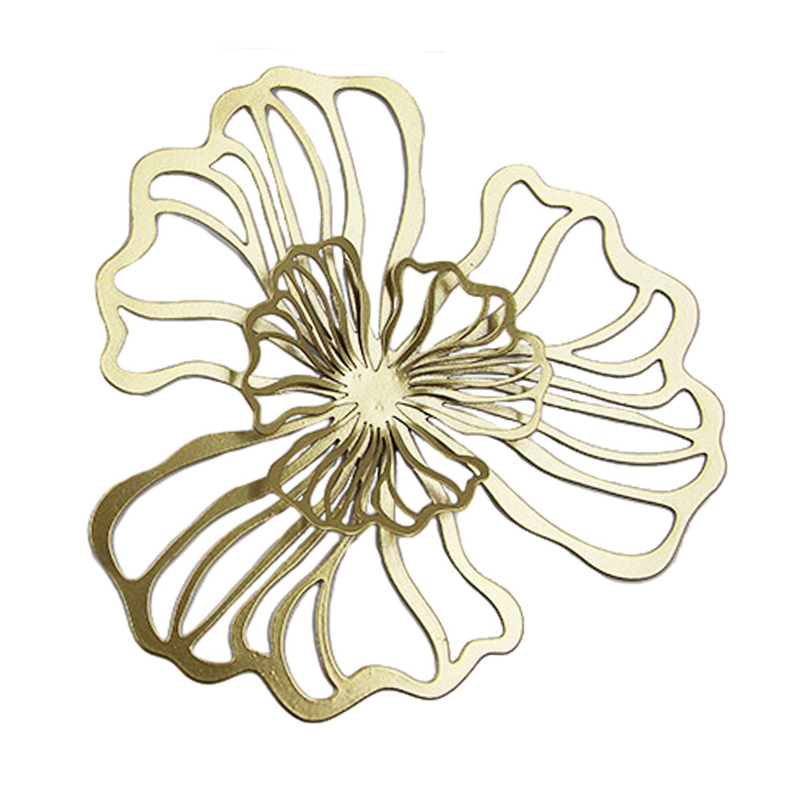 Metal Flower Wall Decor