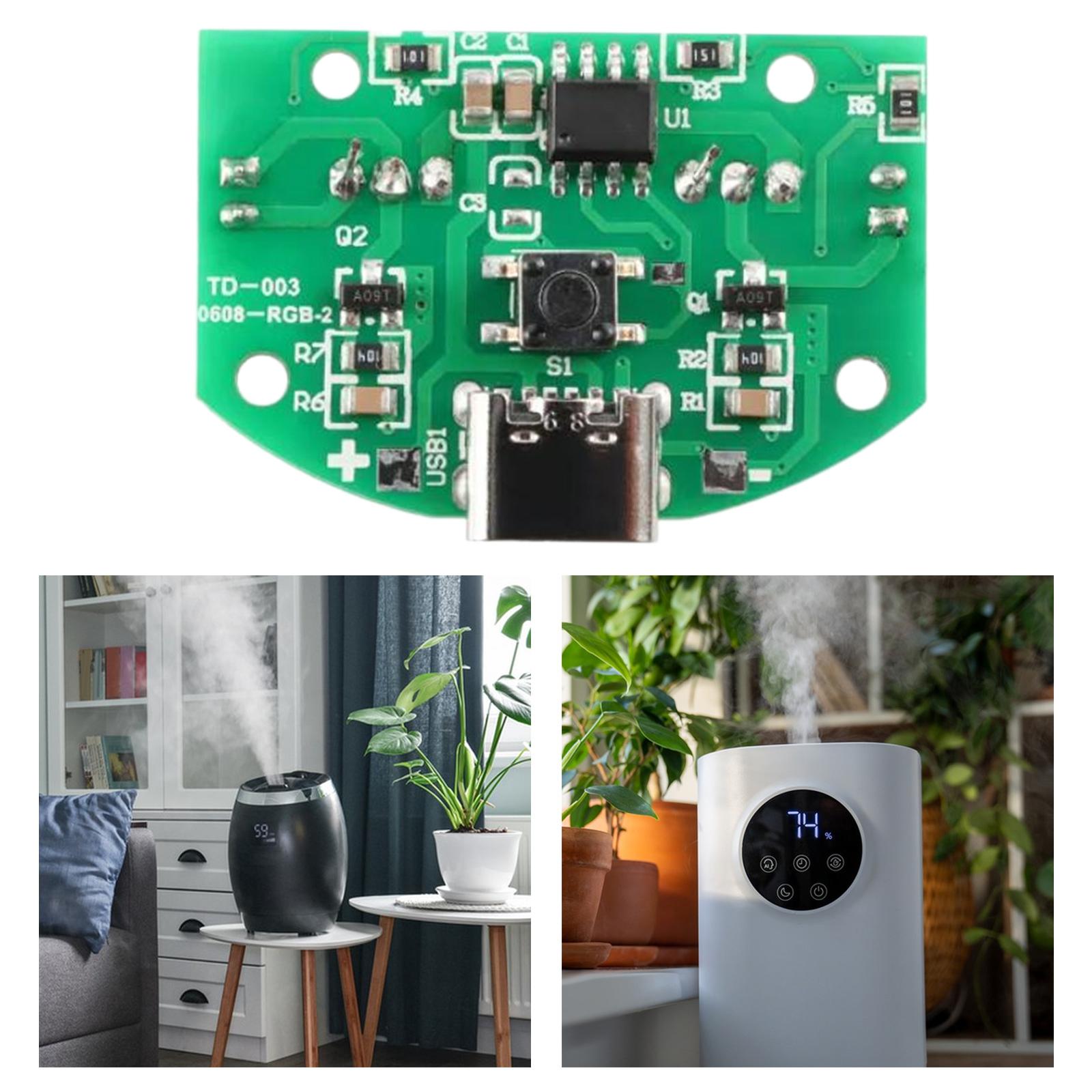 2x5V Atomization Plate Experimental Equipment Sturdy USB Spray Humidifier 1pc