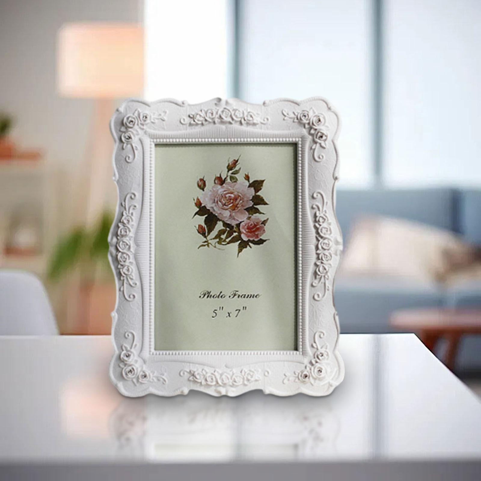 Rose Photo Frame Gifts Picture Frame for Bookshelf Wedding Living Room