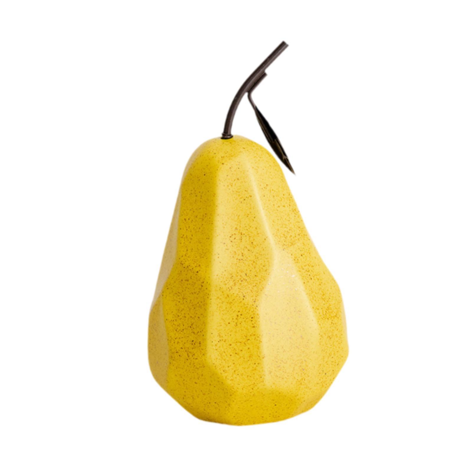 Fruit Sculpture Yellow Pear