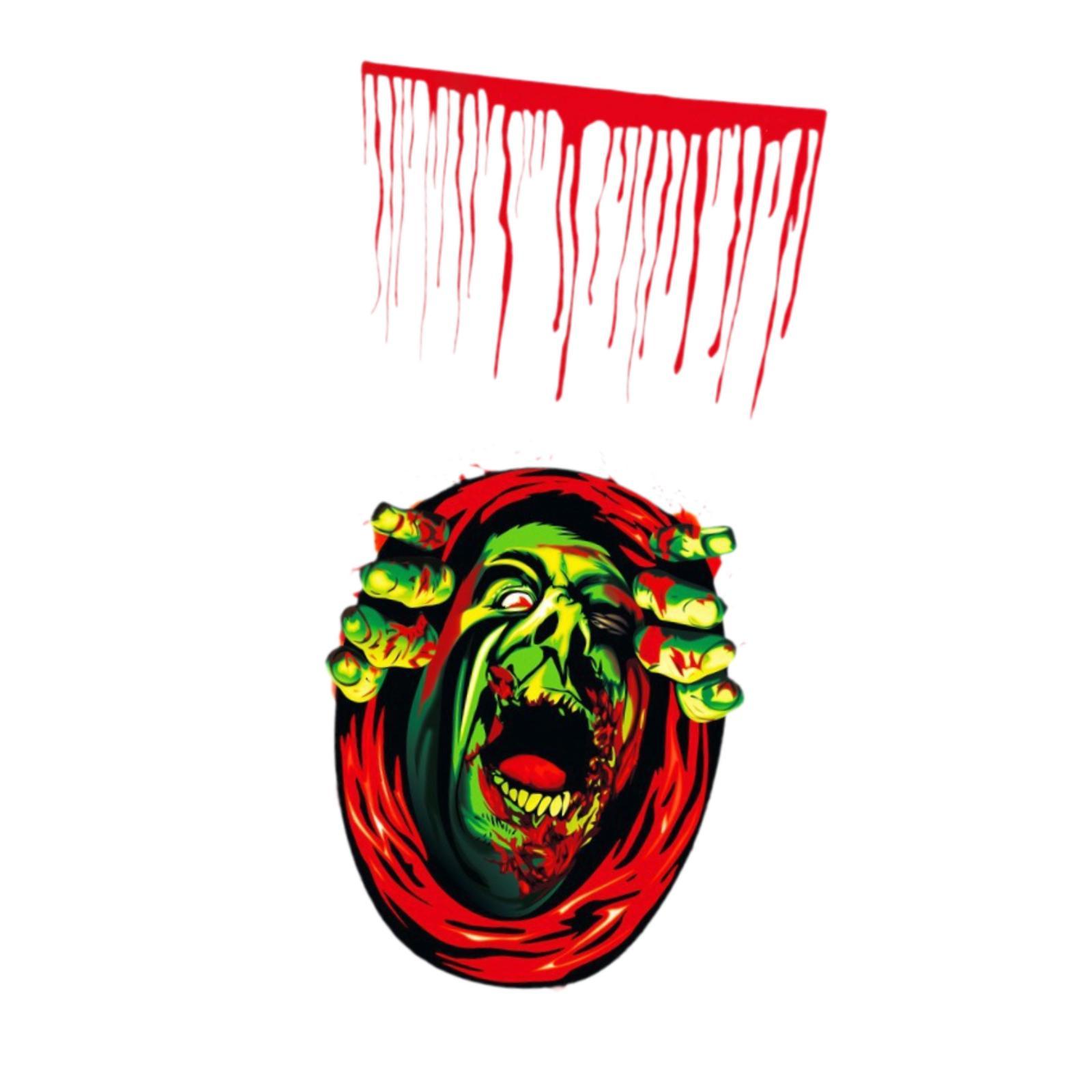 Halloween Toilet Seat Sticker Men WC Self Adhesive Sticker Toilet Lid Decals