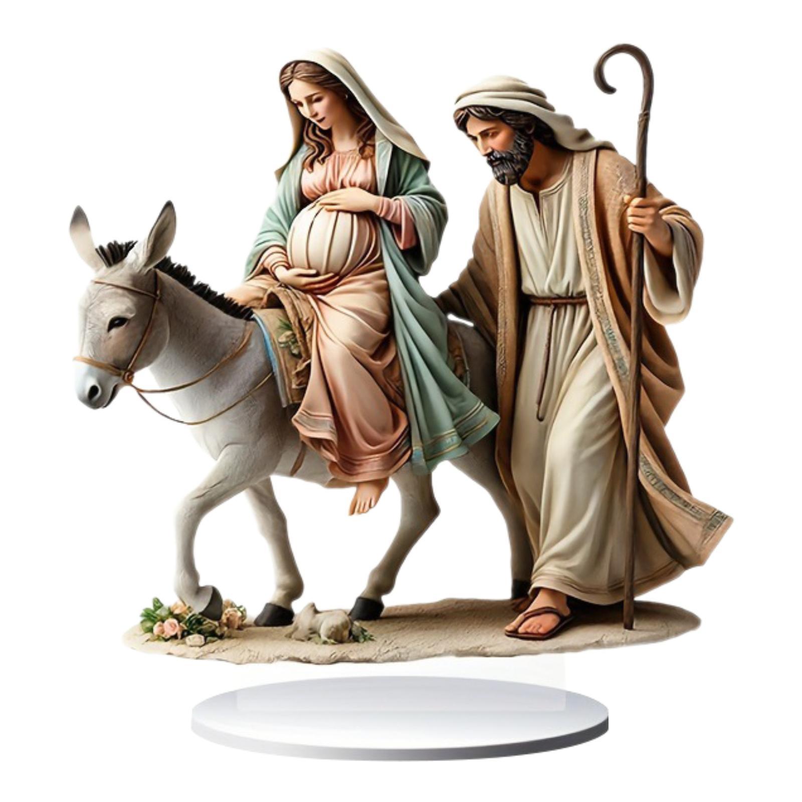 Nativity Acrylic Ornament
