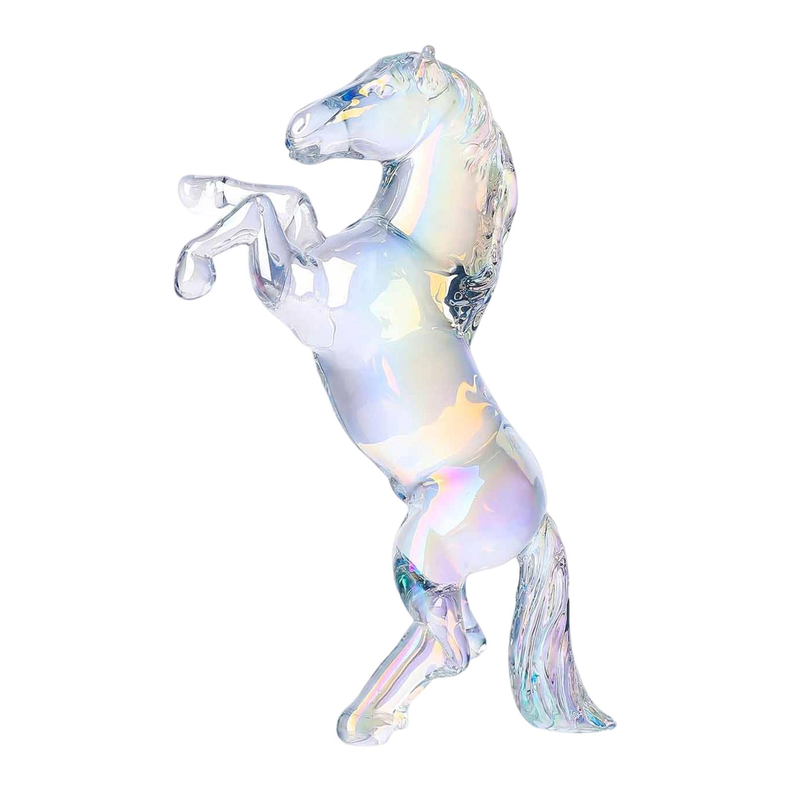 Glass Horse Statue