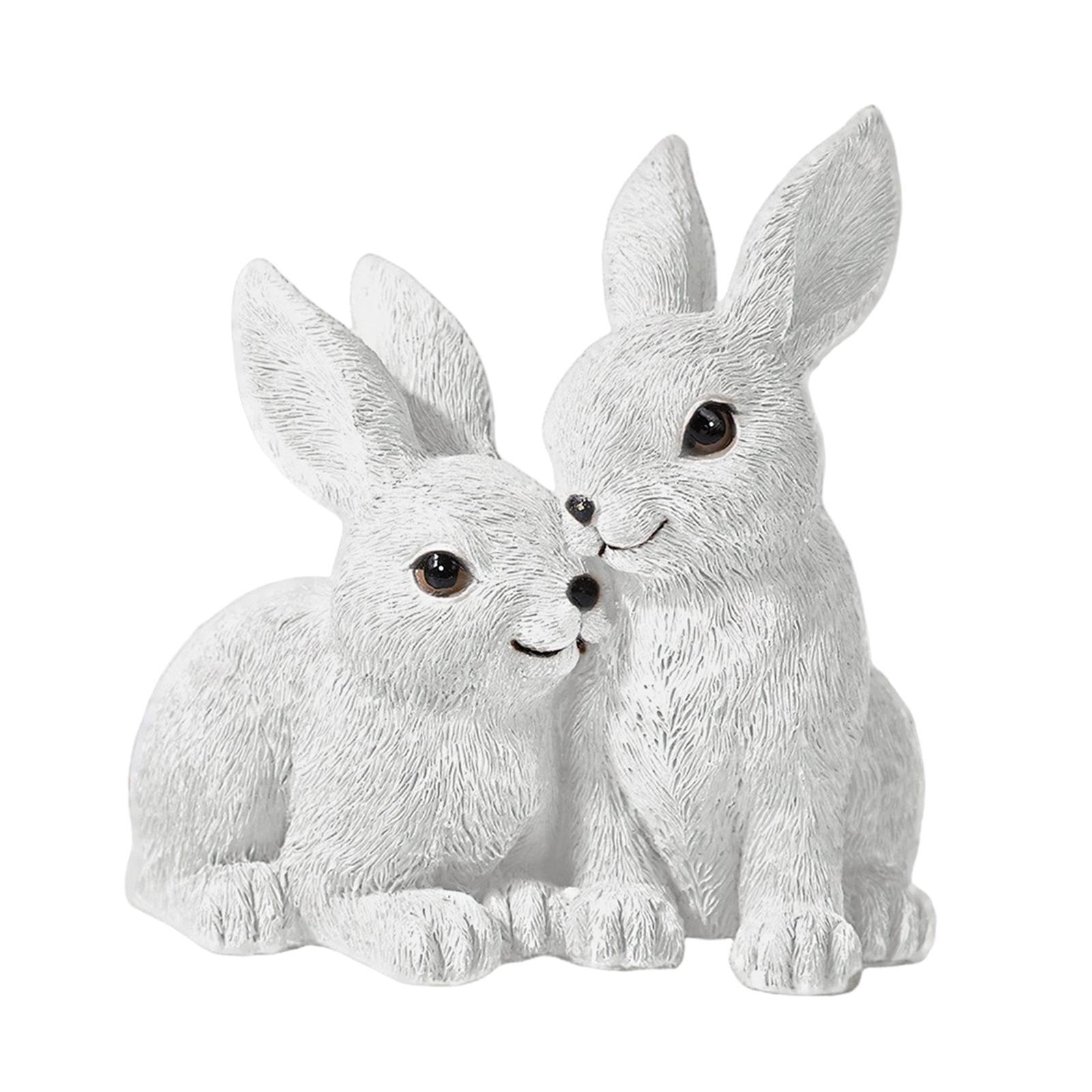 Rabbit Statue White