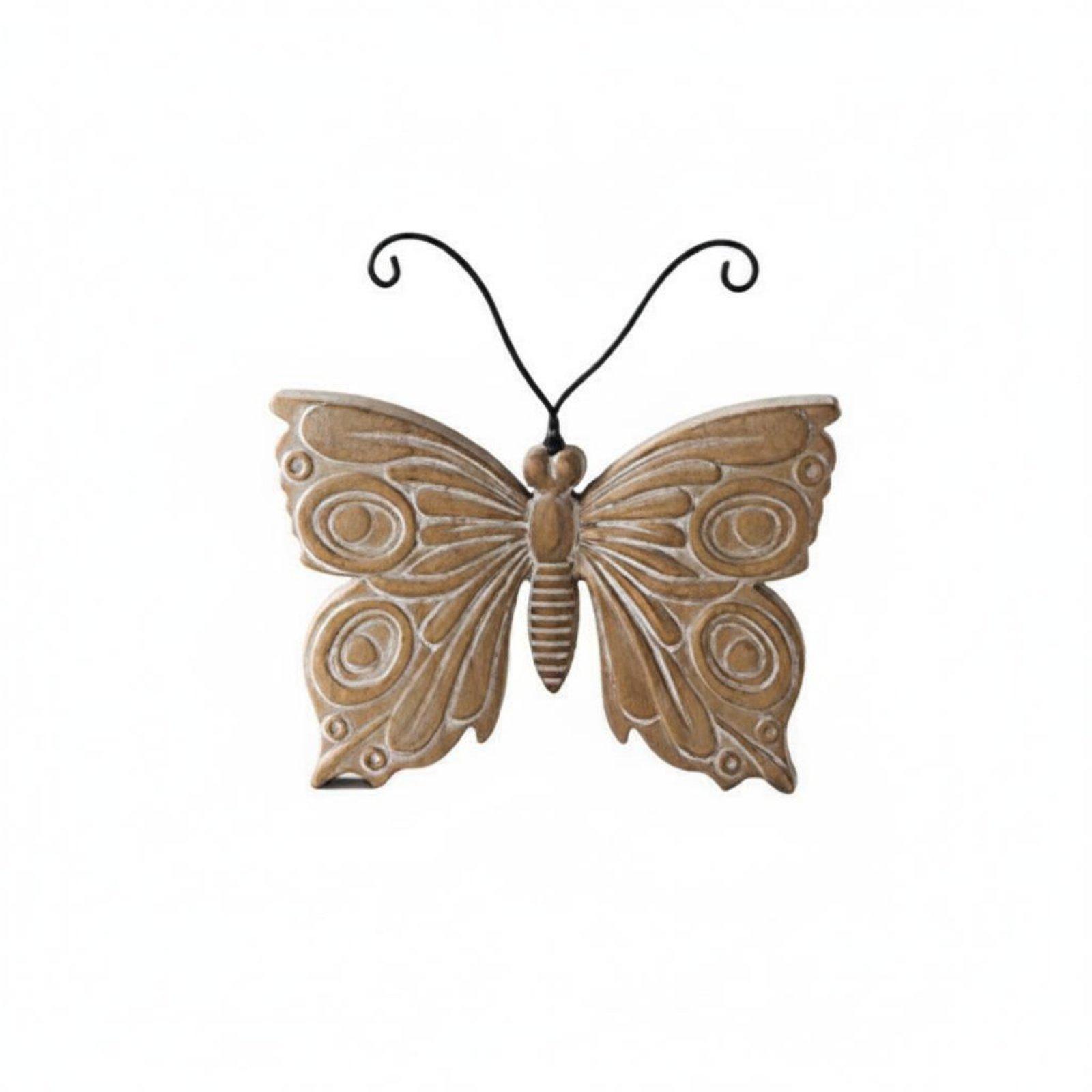 Wooden Butterfly Decor