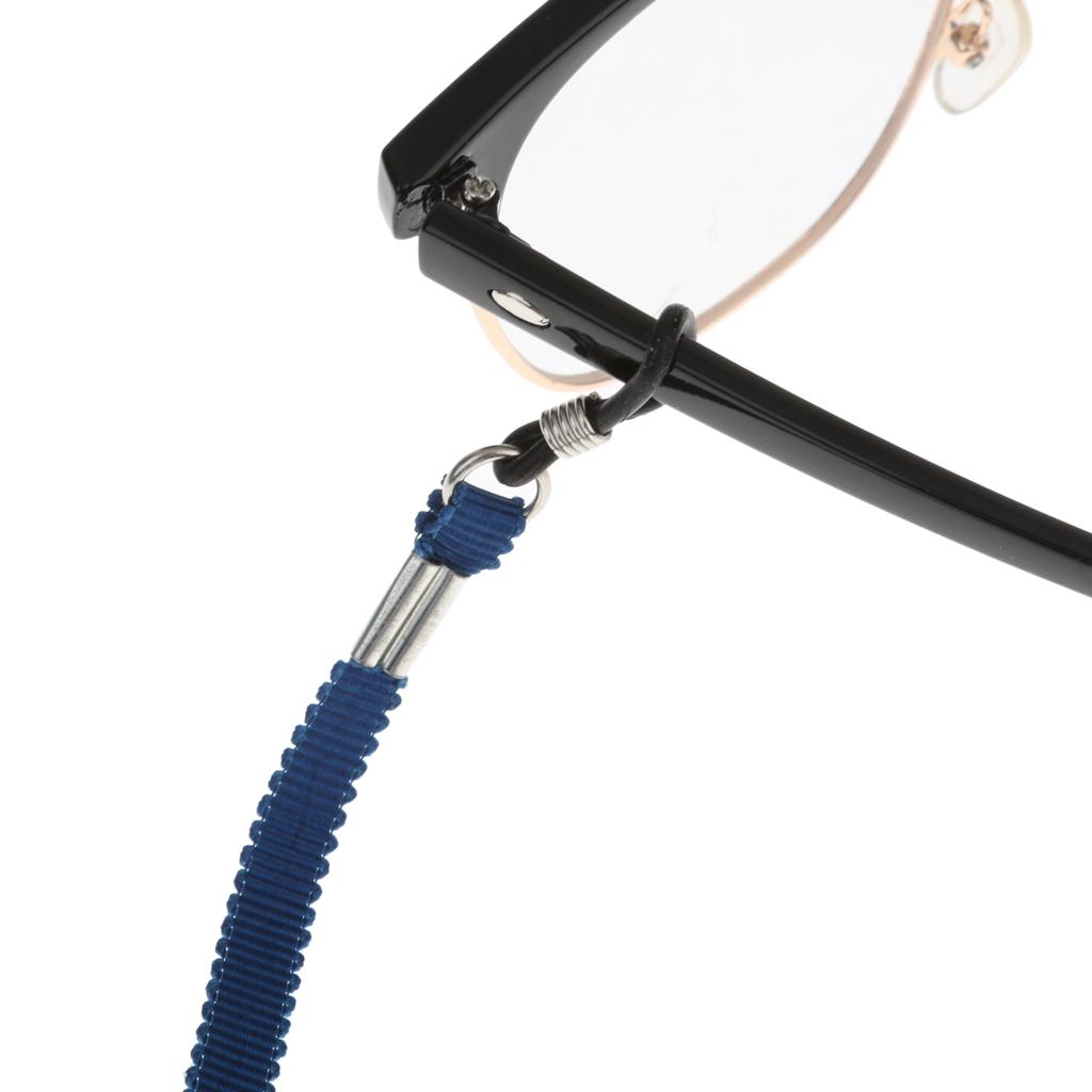 Nylon Eyeglass Strap Glasses Sports Band Cord Holder Eyewear Retainer Blue
