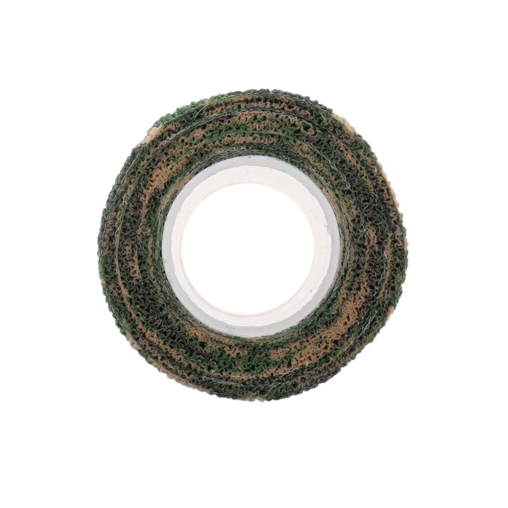 Non-woven Self-adhesive Elastic Tape Bandage Camo Stealth Wrap 7.5cm