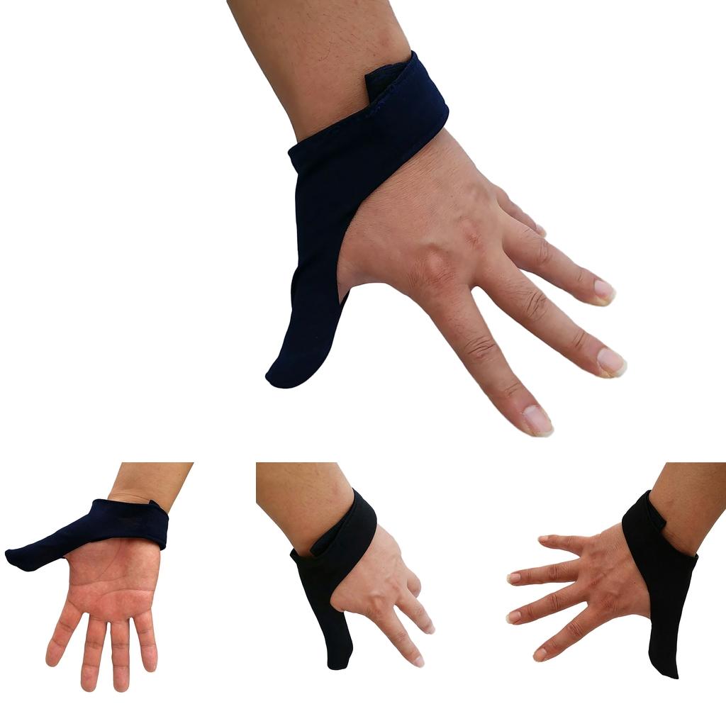 Sports Bowling Thumb Saver Finger Grip Protector Glove for Right & Left Hand 