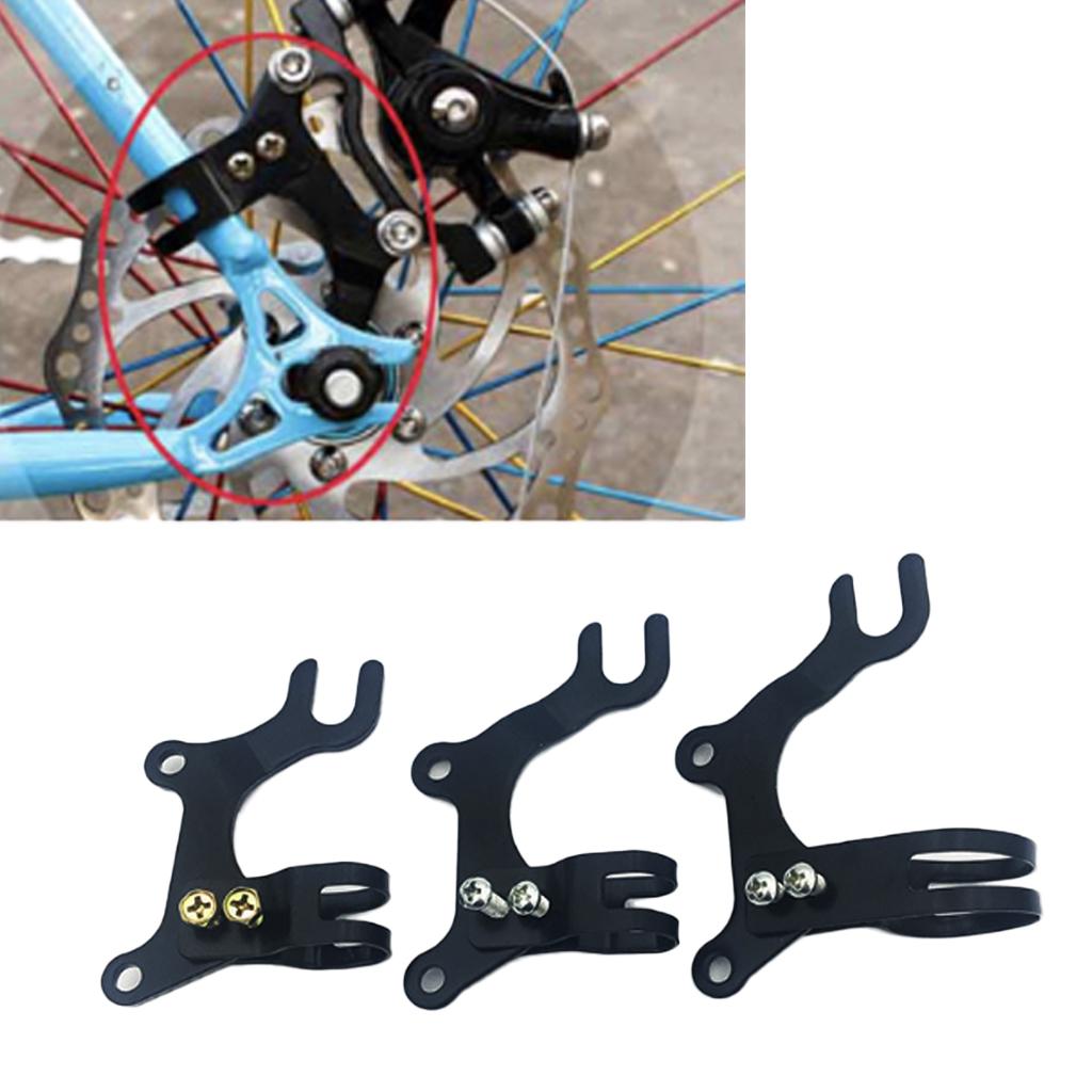 2xMountain Bike Disc Brake Bicycle Bracket Adapter Switch 160 160-22MM+31MM