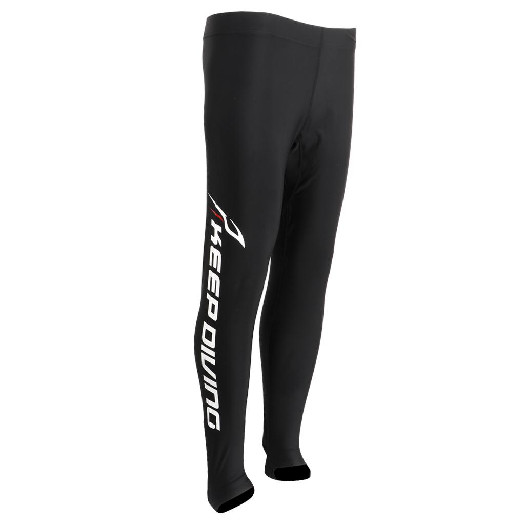 Surfing Diving Snorkeling Men Neoprene Warm Wetsuit Long Pants  M