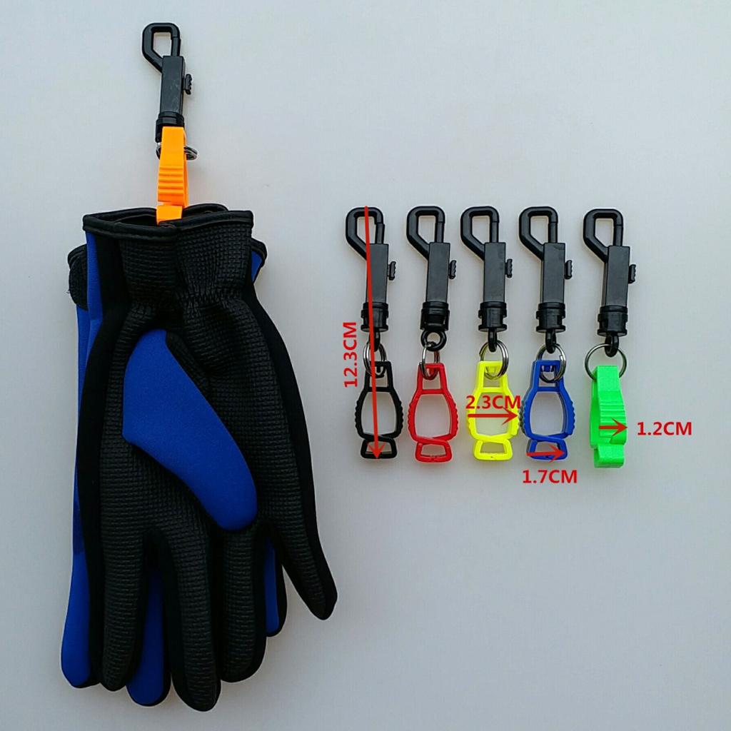 Safety Work Dive   Clip Clamp Holder Hanger with Bolt Snap Black