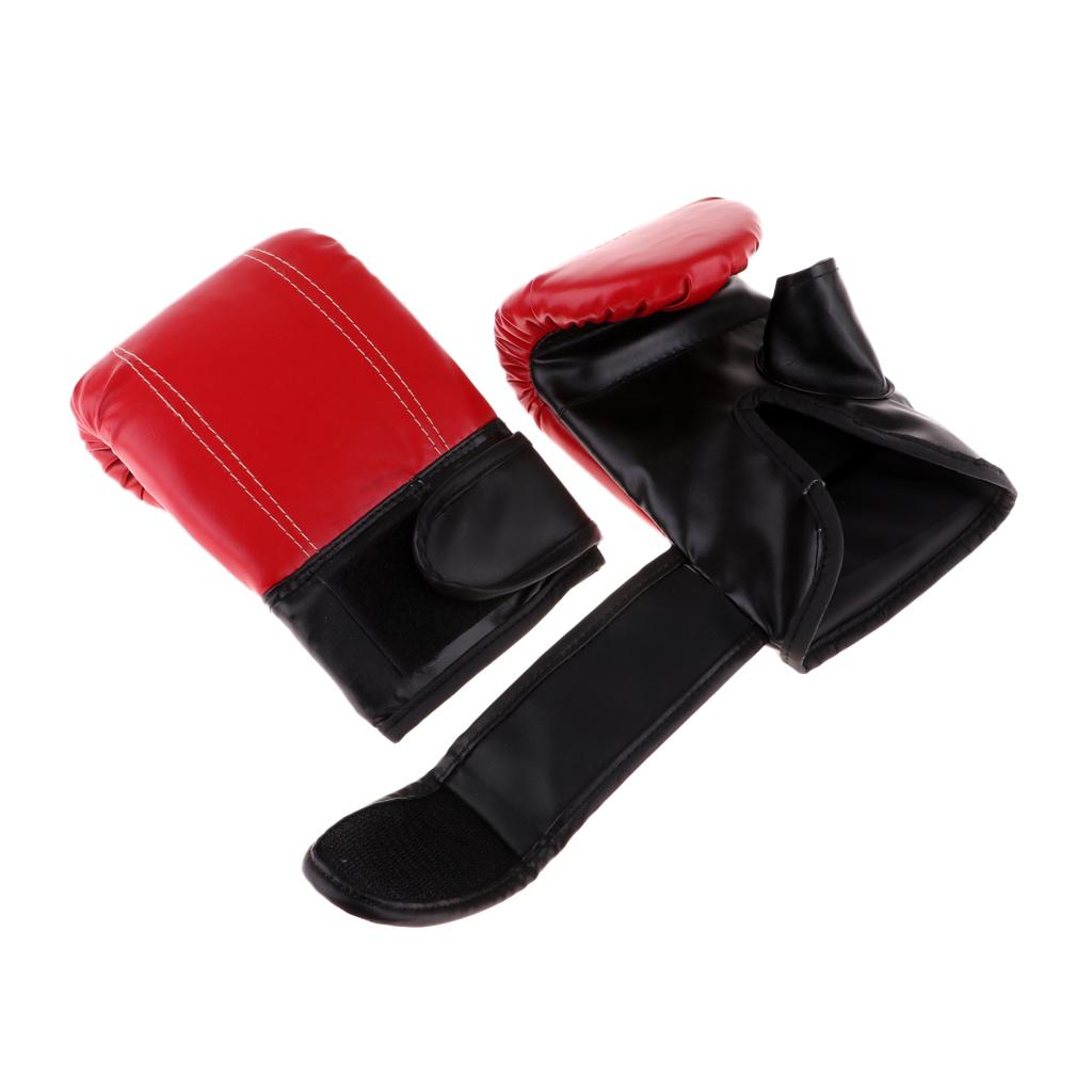 Punch Bag Training Gloves Boxing Muay Thai Fight Sparring Pads Breathable eBay